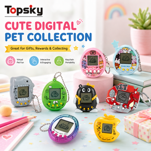 Jeu de compagnie virtuel numérique 168 en 1, 90s nostalgique, 49 animaux, œuf <span class=keywords><strong>Tamagochi</strong></span> - Product Image 1
