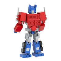 Bloques de Construcción MOOXI MOC1690, Robot Deformable, Regalo DIY, Rompecabezas, Juego de Bloques de Construcción de Anime Educativos de Plástico, Juguetes para Niños