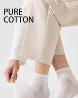 Chaussettes en maille personnalisées pour hommes et femmes, polyvalentes et confortables au quotidien