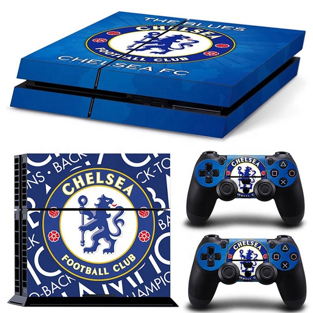Skull Design PVC Skin Sticker for PS4 Slim Console and Controllers Stickers for ps4 Slim Skin Sticker Control for ps4 Used