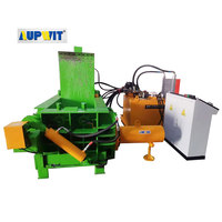 Presse à balles hydraulique horizontale, compacteur de déchets métalliques
