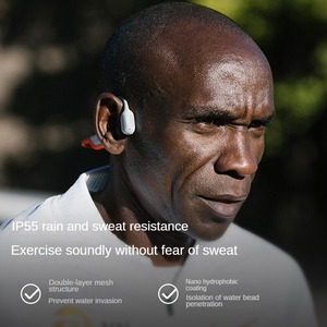 SHOKZ S810 Écouteurs à conduction osseuse <span class=keywords><strong>Openrun</strong></span> Pro Écouteurs sans fil Bluetooth5.1 étanches Casque de sport pour la course à pied - Product Image 2