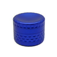 Broyeur à herbes en aluminium 6063 de 63 mm, conception à dents croisées brevetée, broyeur métallique haut de gamme pour accessoires de fumage du tabac