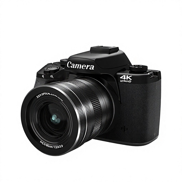 Cross-border New 4K Mirrorless Camera 20x Optical Zoom Touchscreen CMOS Lithium Battery Professional-grade for Students