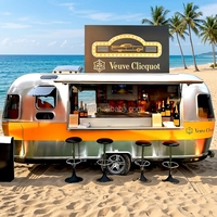 Mobiele foodtruck, koffiekar, ijskar, hamburgerkraam, hotdogkraam, verkoopkiosk, cateringwagen, aanhangwagen voor verkoop