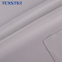 Tissu tricoté jersey simple en polyester et élasthanne, aspect coton, finition mate, 200 g/m², pour T-shirt, vente en gros