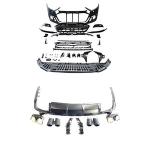 ชุดแต่งกันชนหน้าสไตล์ S8 สำหรับรถยนต์ Audi A8 Facelift พร้อมกระจังหน้า สำหรับรุ่นปี 2019 2020 2021 2022 2023 - Product Image 2