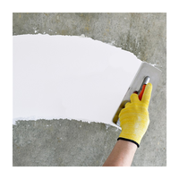 Enduit mural décoratif imperméable anti-moisissure en poudre à forte adhérence, application au couteau, enduit blanc en poudre JINCAI