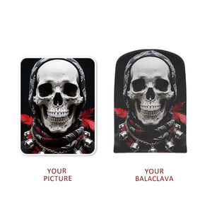 Masque facial en tissu fin et doux, résistant au vent, avec capuche, personnalisé avec des motifs <span class=keywords><strong>manga</strong></span> - Product Image 4