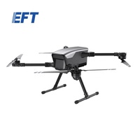 Drone industriel 2026 EFT Best X950 PNP, étanche IP54, châssis de drone DIY, 1 heure de vol, pour relevés topographiques, cartographie et sauvetage (UAV)