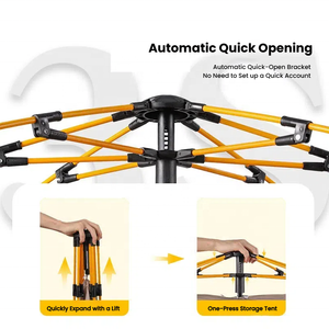 Tienda de campaña portátil <span class=keywords><strong>plegable</strong></span> para picnic con protección solar y lluvia de apertura rápida gruesa - Product Image 5