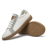 Baskets en cuir de style classique sans logo chaussures décontractées basses à lacets fabricant de chaussures en daim