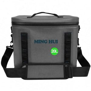 Sac isotherme 20L pour 30 canettes, imperméable, anti-fuite, portable, pour le camping, les pique-niques, les activités de plein air - Product Image 1