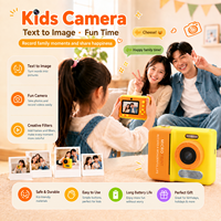 Kamera Cetak Instan Anak, Foto Digital HD & Video 1080P, Hadiah Mainan Pencetak Thermal untuk Anak Laki-laki dan Perempuan Usia 4-14 Tahun