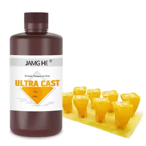 JAMG HE Ultra Cast 90% Impresora 3D de alto contenido en cera Resina de fundición extremadamente fácil para joyería 1KG