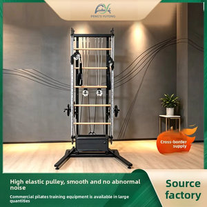 Tour <span class=keywords><strong>de</strong></span> Pilates en bois massif robuste pour usage commercial en <span class=keywords><strong>salle</strong></span> <span class=keywords><strong>de</strong></span> <span class=keywords><strong>sport</strong></span> et stabilisation professionnelle du tronc - Product Image 4
