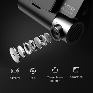 <span class=keywords><strong>Xiaomi</strong></span> <span class=keywords><strong>70mai</strong></span>-Caméra de Tableau de Bord <span class=keywords><strong>A800S</strong></span> Double Caméra Intelligente 3 Pouces, <span class=keywords><strong>4K</strong></span>, Avant et Arrière, Édition Internationale, Vision Nocturne - Product Image 4