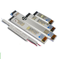 150W Ultra Mince AC/DC 12V 24V Transformateur Alimentation à découpage LED Driver Convertisseur de puissance 150W pour LED Strip Lights