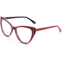 Monture de lunettes classiques œil-de-chat Elan Optical RD26102 de bonne qualité, monture complète en acétate pour femmes, lunettes optiques, fourniture directe d'usine