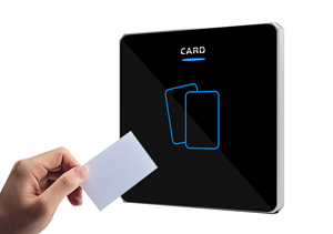 Lector de tarjetas RFID ultrafino de Metal de 6,5mm, lector de proximidad de Control de acceso inteligente sin contacto de 13,56 MHz con lector de tarjetas de teclado - Product Image 6