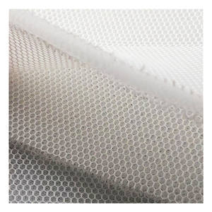 Tela de Malla de Poliéster Blanca de 6 mm para Ropa de Cama, Venta Directa de Fábrica - Product Image 3