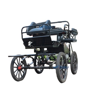 Carroza de Caballos de 4 Ruedas para Maratones, Carro de Poni para Turismo, Transporte Especial - Product Image 1