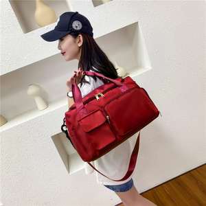 กระเป๋าดัฟเฟิลกระเป๋าเดินทางสำหรับเด็กและเด็กผู้หญิงมีช่องใส่รองเท้า - Product Image 2