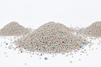 Pasir Kucing Premium Sodium Bentonite Biodegradable Bentuk Bola Bebas Debu Cepat Menggumpal Pengontrol Bau 8kg Pabrik OEM ODM