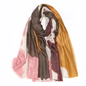 Tốt Nhất Bán Bền Vững Sinh Thái Thân Thiện Nhuộm Thổ Nhĩ Kỳ Hijab Tái Chế Polyester Khăn Choàng Khăn Quàng Cổ Khăn Cho Phụ Nữ