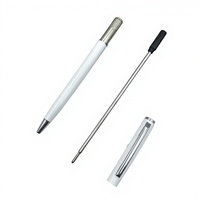 Nouveau Design Élégant stylo à bille En Métal mince stylo à bille en métal twist stylos à bille fournitures de bureau