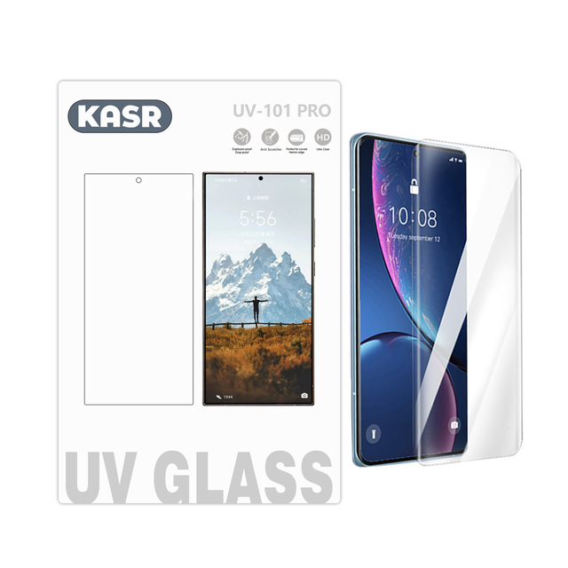 Unbreakable High Smooth Curved Screen Smart Phone HD UV Liquid Hydrogel Film UV Screen Protector