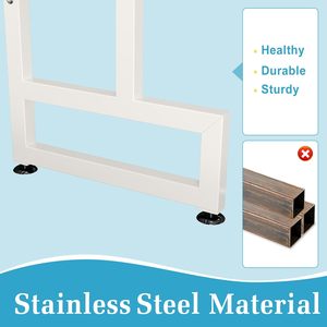 Trend Double Tier Wall Mounted Folding Carbon Steel Multifunction <b>Dish</b> Drying <b>Rack</b> Storage Kitchen <b>Dish</b> Drainer Eco-Friendly - Product Image 5