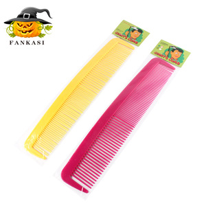 Peigne géant Fankasi Clown Rose Jaune en plastique, accessoire de costume pour performance scénique - Product Image 1