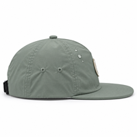 Casquette Snapback en polyester avec broderie 3D en relief personnalisée, imperméable, sport de plein air, rouge, non structurée, à visière plate