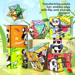 <span class=keywords><strong>Cubo</strong></span> Magnético Versátil 3D Geométrico, el Más Vendido Transfronterizo; Juguete de Ingenio DIY de Forma Irregular de Moda - Product Image 4