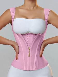 Corset amincissant léger et respirant en latex pour femme, gaine sculptante sexy pour brûler les graisses et affiner la silhouette - Product Image 4