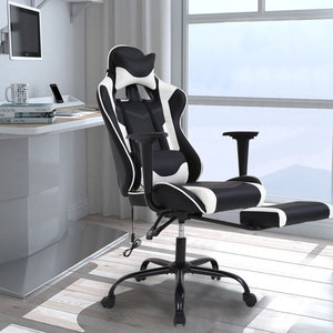 Ajunion văn phòng chơi game ghế 250lbs nghiêng khóa cơ chế máy tính chơi Game ghế massage chức năng đua xe chơi game ghế 360 ° xoay - Product Image 3