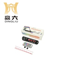 DING LIU untuk Modul Papan Dekoder Model 1016T Fitur Standar Dekoding MP3 Aksesori Speaker Audio untuk Audio