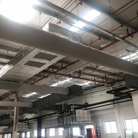 Système de conduits d'air en tissu industriel FABOSEN, fonctionnement silencieux, anti-corrosion, anti-moisissure, diffuseur d'air textile pour espaces publics