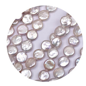 Perlas Sueltas Barrocas de Agua Dulce de 10-11 mm, Color Blanco Natural, Hechas a Mano, Forma de Patata, Accesorio para Manualidades - Product Image 5