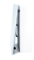 Table de travail pliable moderne en bois blanc pour bureau à domicile, promotion spéciale Italie
