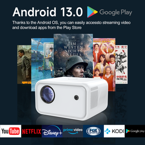 Mini proyector LED de vídeo de fábrica 4K CY900 1080p Smart Android <span class=keywords><strong>Wifi</strong></span> teléfono móvil Mini proyector portátil 4K - Product Image 2