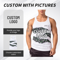 Débardeur de sport pour homme, séchage rapide, respirant, musculation, fitness, 100% polyester, personnalisable avec logo