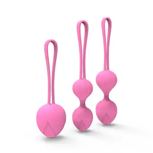 Amazon Hot Sell Hersteller Cherry Sexspielzeug Kit Ben Wa Koro Hantel Kegel Bälle für Frauen Vagina Massage Übung Anfänger