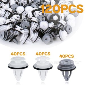 120Pcs <b>Car</b> Door Panel <b>Clips</b> With Foam Pad For BMW Auto Fasteners Repair Replacement - Product Image 1