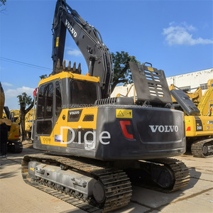 Mini pelleteuse d'occasion Volvo EC140D d'origine, moteur de 14 tonnes, type chenille, modèle 2018-2022, pelleteuse de calibre moyen, prix bas pour rapport - Product Image 5