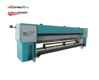 Impresora digital de etiquetas y pancartas flexibles de alta resistencia FY-3208L de 3200 mm con cabezal de impresión 510 35PL, tinta solvente de inyección automática