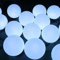 Lumières de scène à LED en forme de sphère à pixels RGB suspendues de haute qualité avec contrôle DMX512