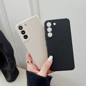 Funda de teléfono de silicona suave de Color sólido <span class=keywords><strong>para</strong></span> <span class=keywords><strong>Samsung</strong></span> S21 Ultra A50 A30 A10S A20S A52 A72, funda de teléfono a prueba de golpes - Product Image 2