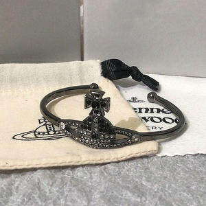 Brazalete de Latón con Diamantes Brillantes KiKa, Diseño de Saturno Grande, Elegante, Sencillo, de Alta Gama, que Realza la Belleza - Product Image 4